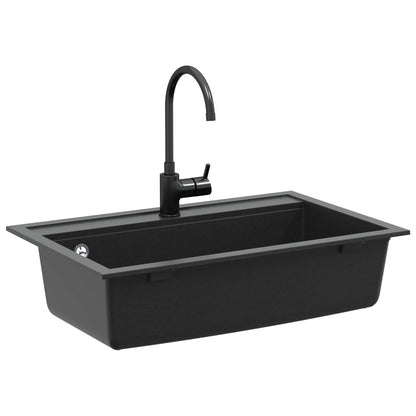 Sink Black 795 x 505 mm Granite