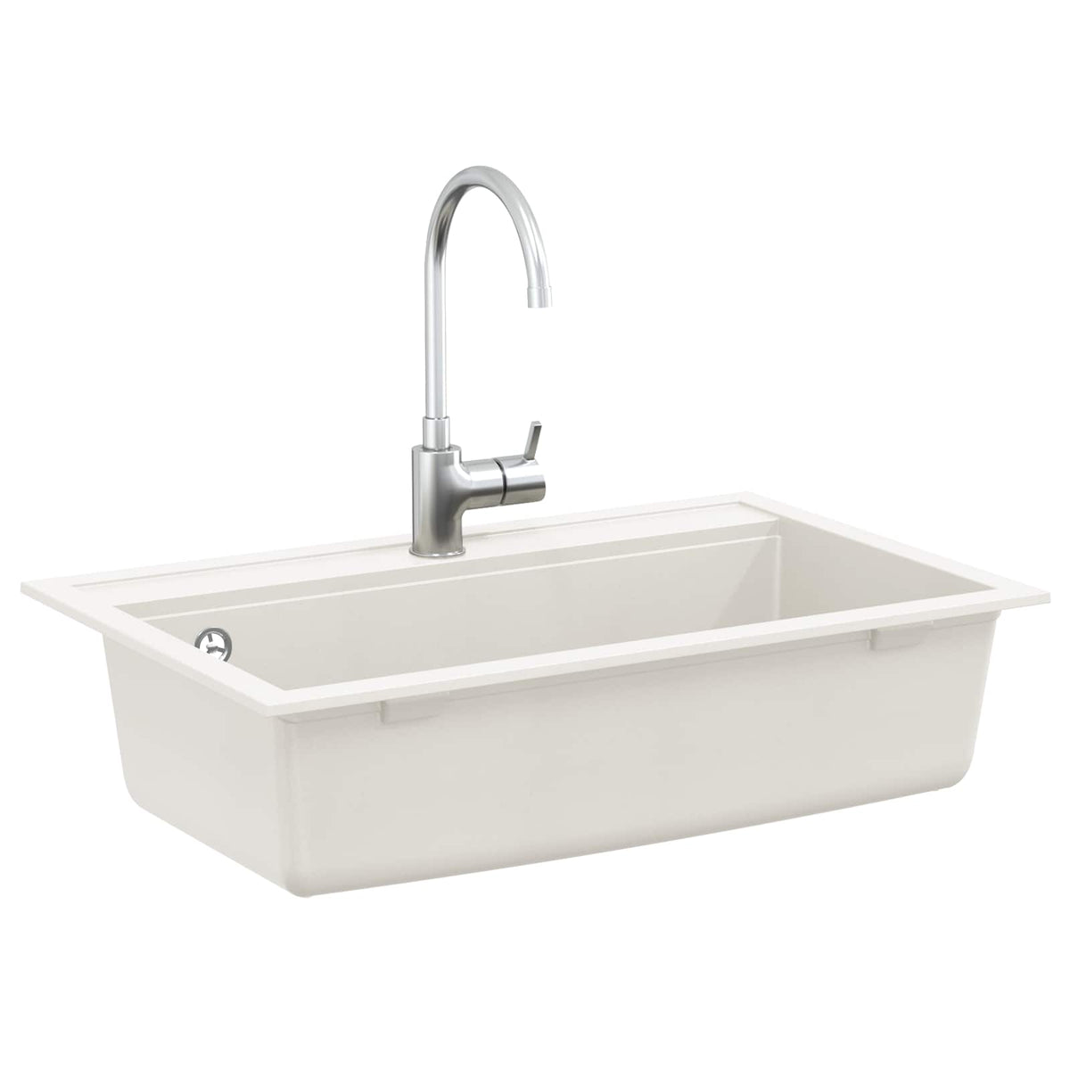 Sink Granite 795 x 505 mm White