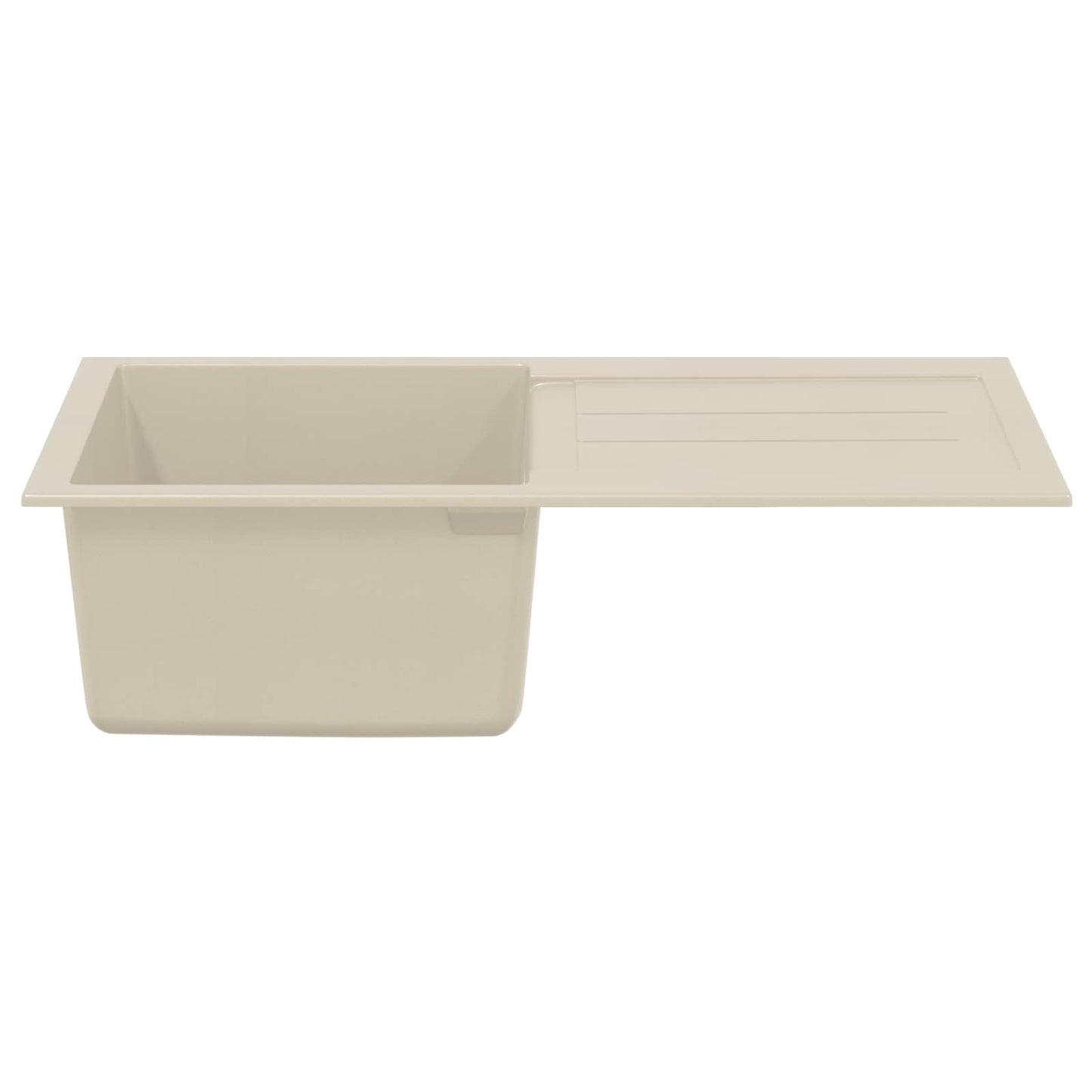 Sink Beige 780 x 500 mm 80% Quartz and 20% Resin