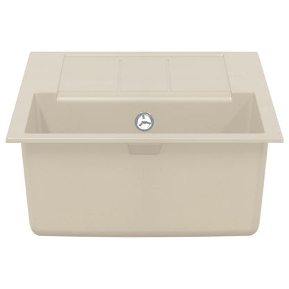 Sink Beige 780 x 500 mm 80% Quartz and 20% Resin