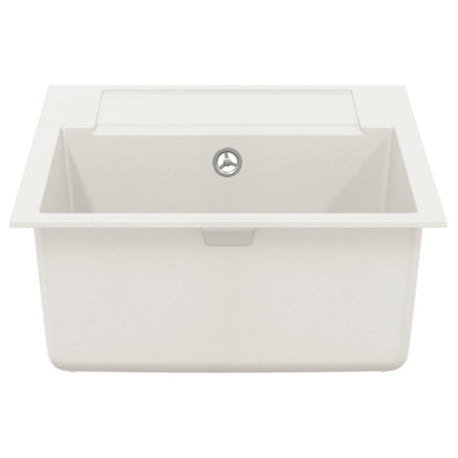 Sink White 780 x 500 mm 80% Quartz and 20% Resin