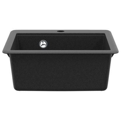 Sink Black 470 x 440 mm Granite