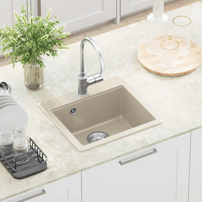 Sink Beige 470 x 440 mm Granite