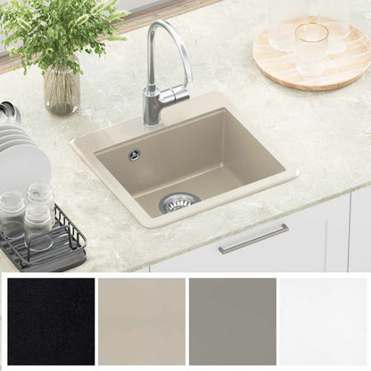 Sink Beige 470 x 440 mm Granite