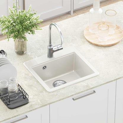 Sink White 470 x 440 mm Granite