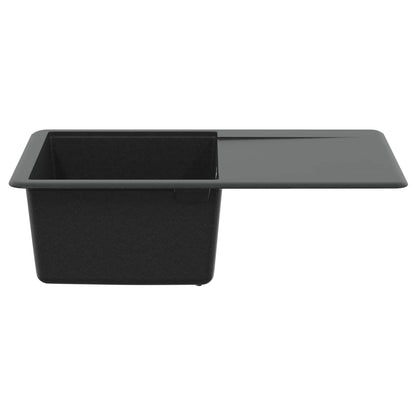 Sink Black 670 x 460 mm Granite
