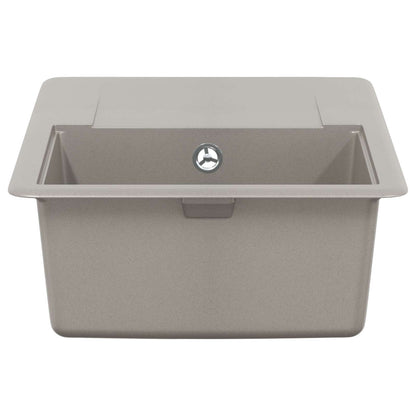 Sink Grey 670 x 460 mm 80% Quartz and 20% Resin