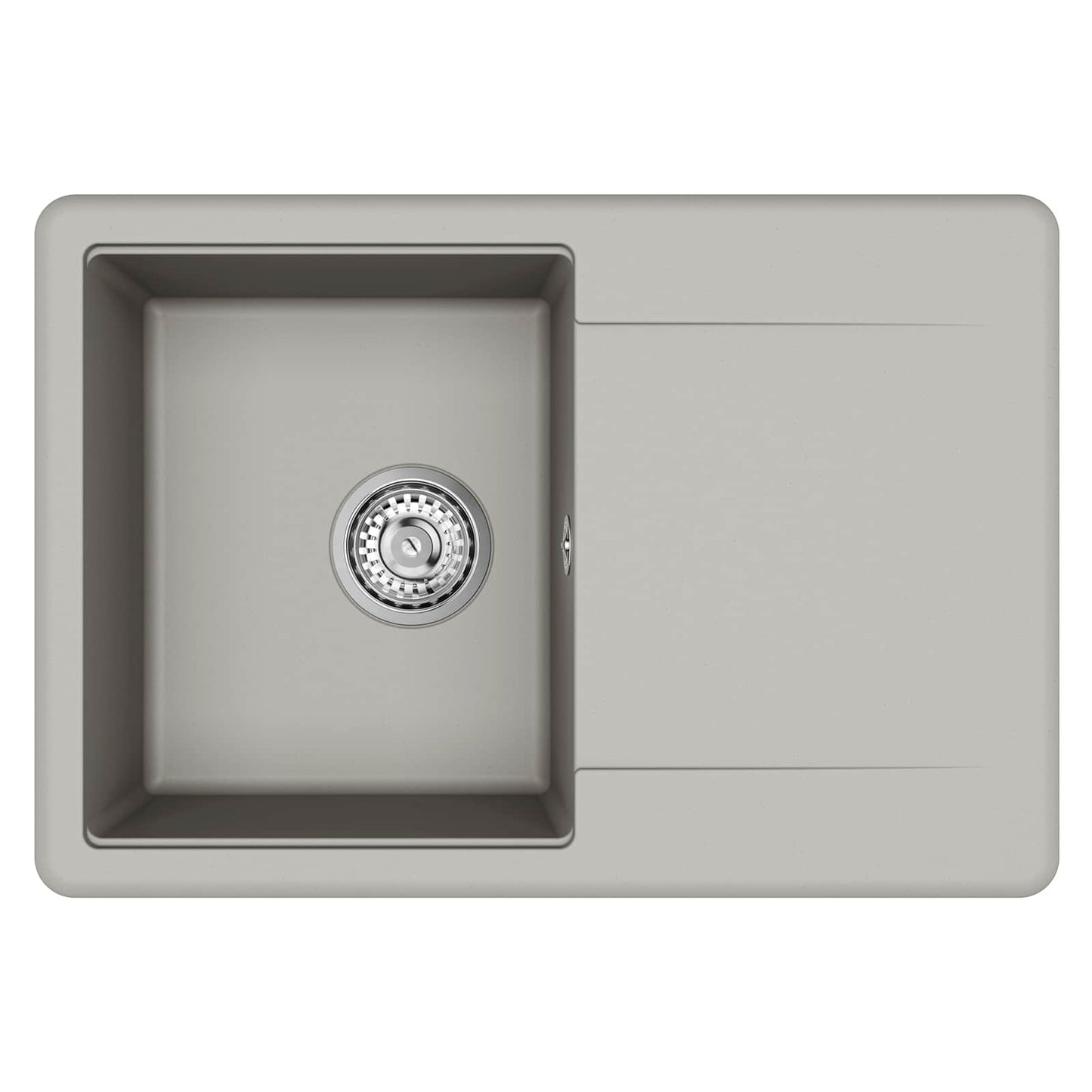 Sink Grey 670 x 460 mm 80% Quartz and 20% Resin