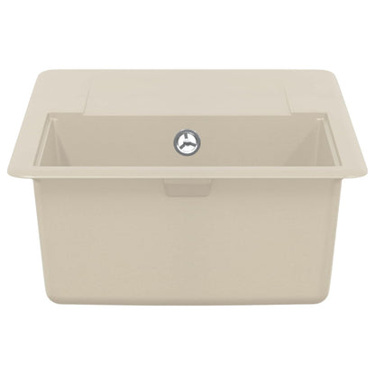 Sink Beige 670 x 460 mm 80% Quartz and 20% Resin