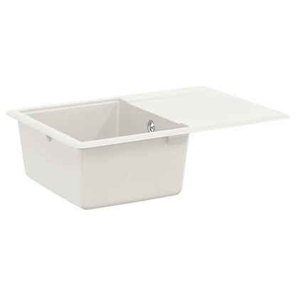 Sink White 670 x 460 mm 80% Quartz and 20% Resin