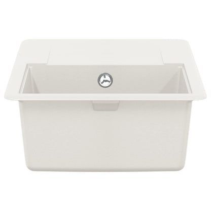 Sink White 670 x 460 mm 80% Quartz and 20% Resin