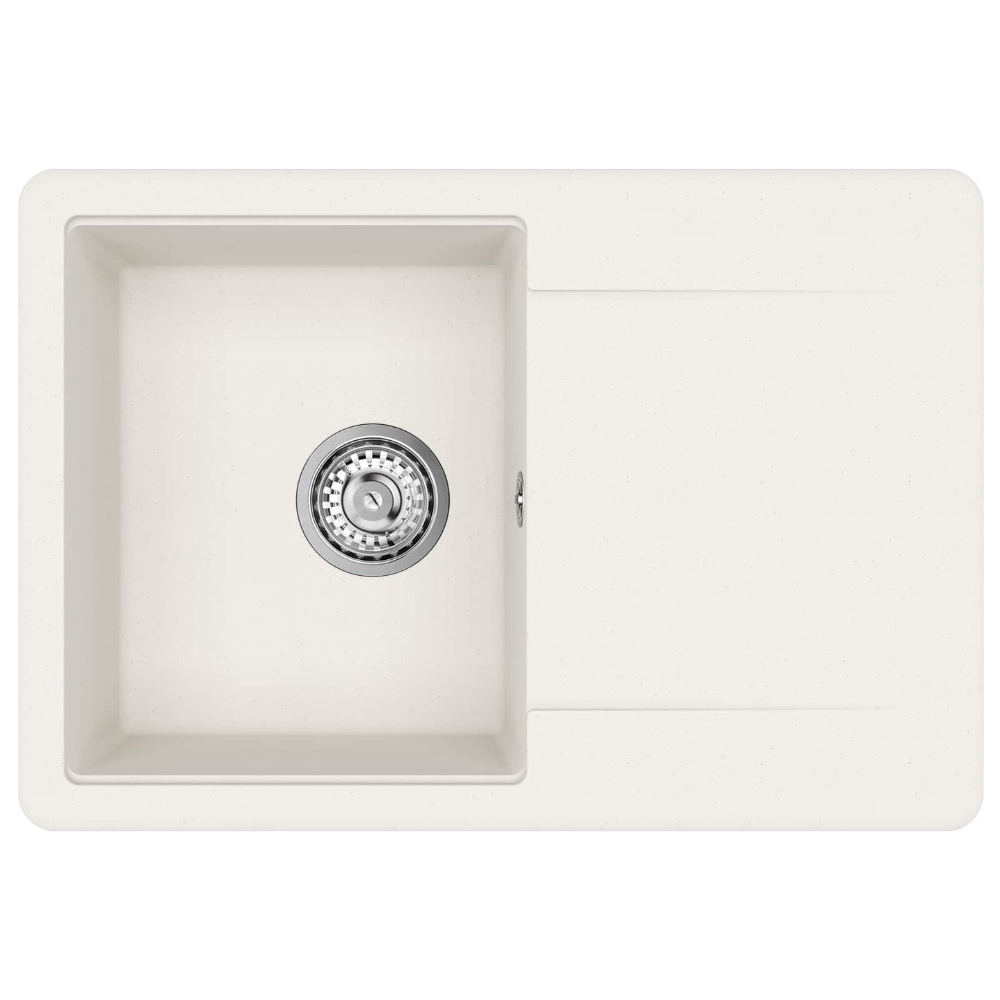 Sink White 670 x 460 mm 80% Quartz and 20% Resin