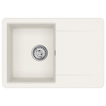 Sink White 670 x 460 mm 80% Quartz and 20% Resin