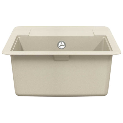 Sink Beige 560 x 460 mm 80% Quartz and 20% Resin
