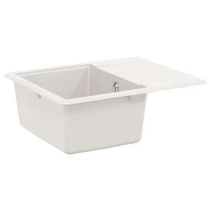 Sink White 560 x 460 mm 80% Quartz and 20% Resin