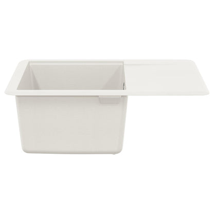 Sink White 560 x 460 mm 80% Quartz and 20% Resin