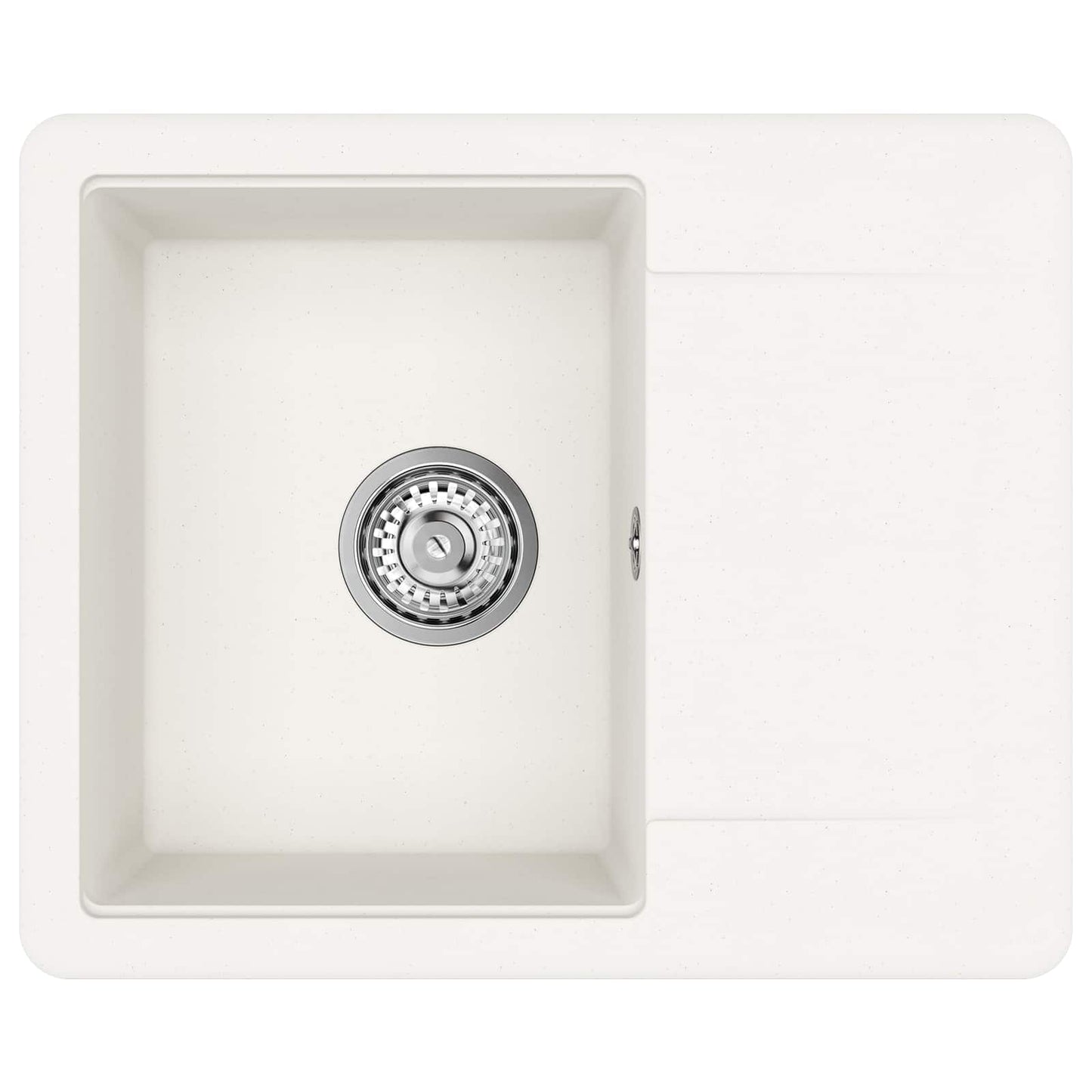 Sink White 560 x 460 mm 80% Quartz and 20% Resin