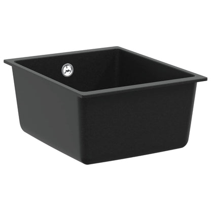 Sink Black 370 x 460 mm 80% Quartz and 20% Resin