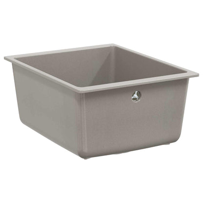 Sink Grey 370 x 460 mm 80% Quartz and 20% Resin