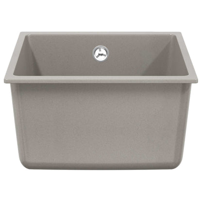 Sink Grey 370 x 460 mm 80% Quartz and 20% Resin