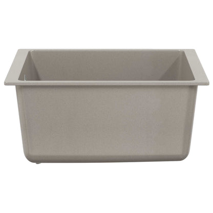 Sink Grey 370 x 460 mm 80% Quartz and 20% Resin