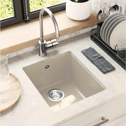 Sink Beige 370 x 460 mm 80% Quartz and 20% Resin