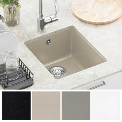 Sink Beige 370 x 460 mm 80% Quartz and 20% Resin