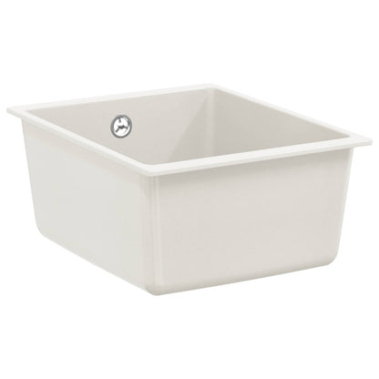Sink White 370 x 460 mm 80% Quartz and 20% Resin