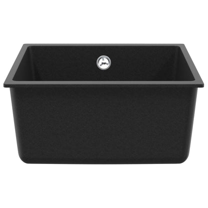 Sink Black 430 x 460 mm 80% Quartz and 20% Resin