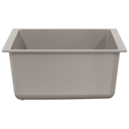 Sink Grey 430 x 460 mm 80% Quartz and 20% Resin