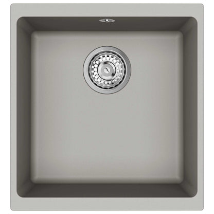 Sink Grey 430 x 460 mm 80% Quartz and 20% Resin