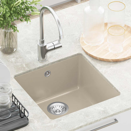 Sink Beige 430 x 460 mm 80% Quartz and 20% Resin