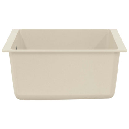 Sink Beige 430 x 460 mm 80% Quartz and 20% Resin