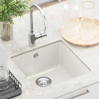 Sink White 430 x 460 mm 80% Quartz and 20% Resin