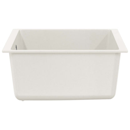 Sink White 430 x 460 mm 80% Quartz and 20% Resin