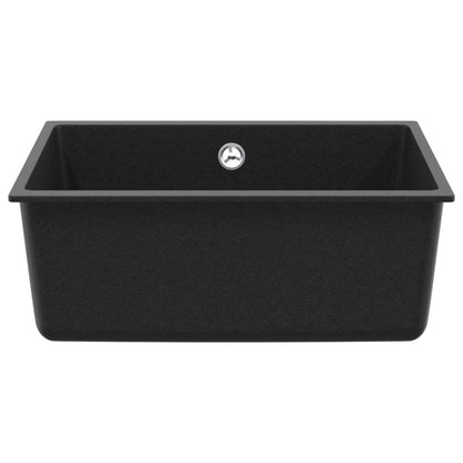 Sink Black 530 x 460 mm 80% Quartz and 20% Resin
