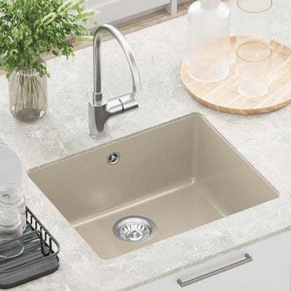 Sink Beige 530 x 460 mm 80% Quartz and 20% Resin
