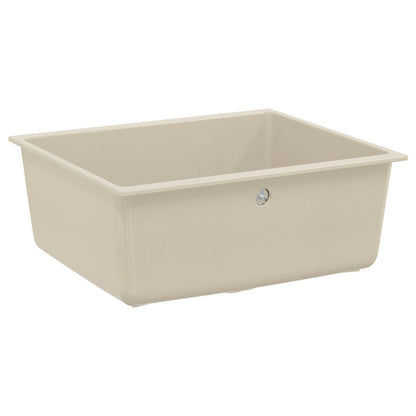 Sink Beige 530 x 460 mm 80% Quartz and 20% Resin