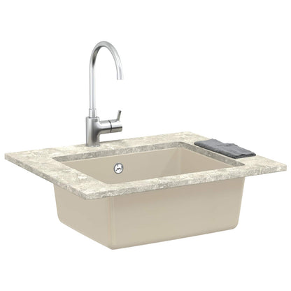 Sink Beige 530 x 460 mm 80% Quartz and 20% Resin