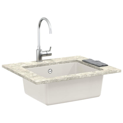 Sink White 530 x 460 mm 80% Quartz and 20% Resin