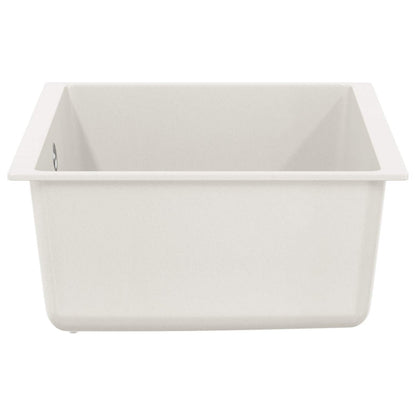 Sink White 530 x 460 mm 80% Quartz and 20% Resin