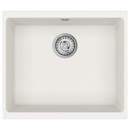 Sink White 530 x 460 mm 80% Quartz and 20% Resin