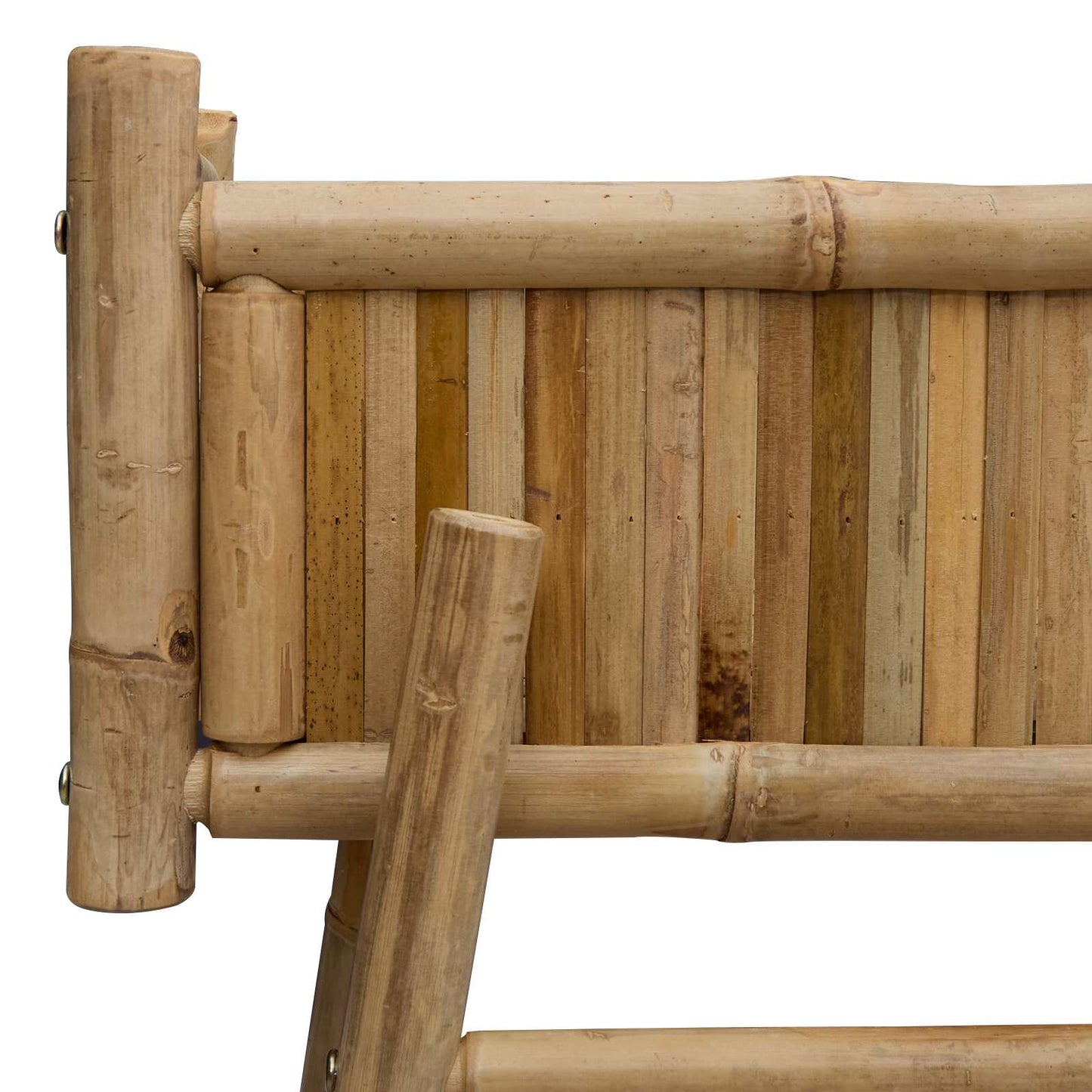 Garden Planter with Holder Natural 100 x 38 x 74 cm Bamboo