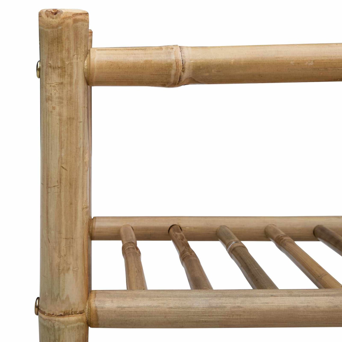 Shoe Rack with Shelf Natural 68 x 28 x 63 cm Bamboo