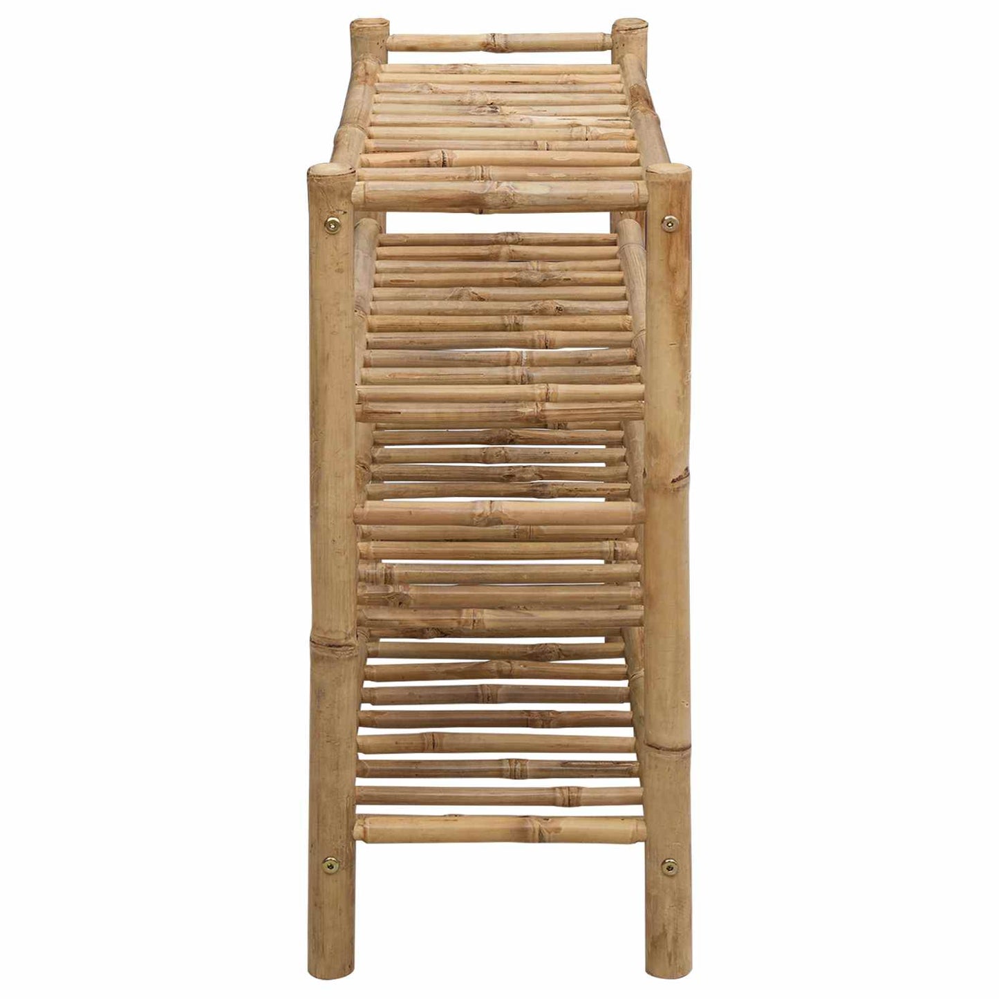 Shoe Rack with Shelf Natural 68 x 28 x 63 cm Bamboo