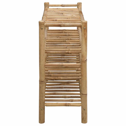 Shoe Rack with Shelf Natural 68 x 28 x 63 cm Bamboo