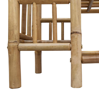 Shoe Rack with Shelf Natural 88 x 27 x 80 cm Bamboo