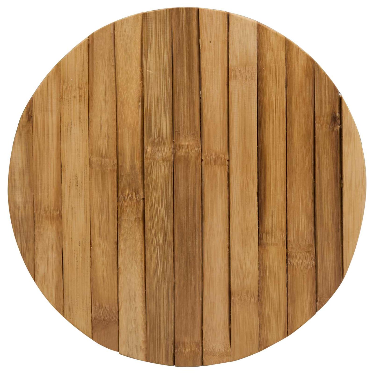 Garden Stool Natural Ø 38 x 68 cm Bamboo