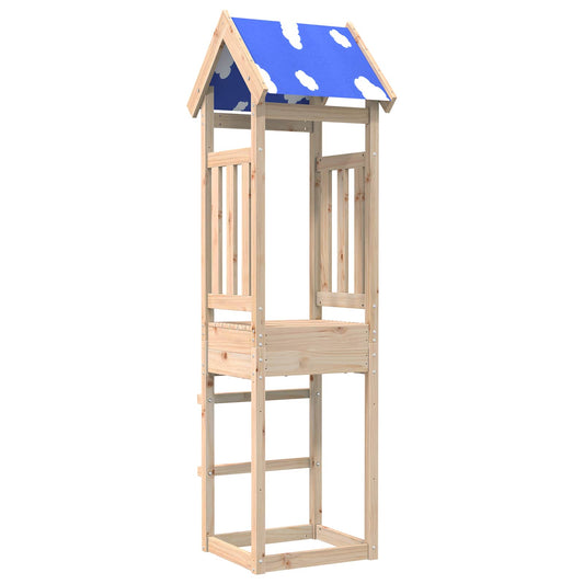Play Tower Brown 52.5 x 46.5 x 208 cm Solid Pine Wood