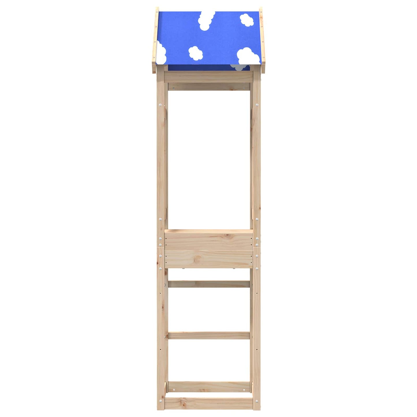 Play Tower Brown 52.5 x 46.5 x 208 cm Solid Pine Wood